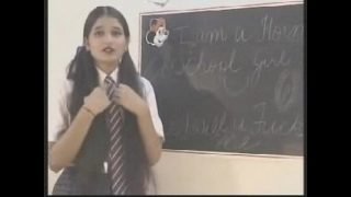 Naughty indian college girl punished